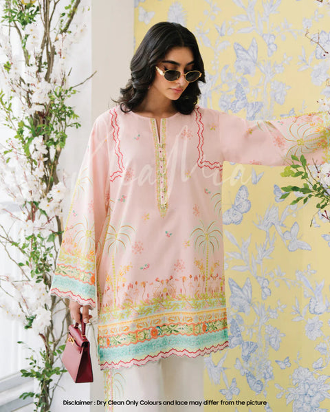 🌷 Zarqaa Grace – 2 Piece Kurti Set