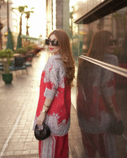 Husn-e-Khaas 💃✨🎨🌼 2 Pcs Kurti Set