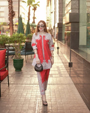 Husn-e-Khaas 💃✨🎨🌼 2 Pcs Kurti Set