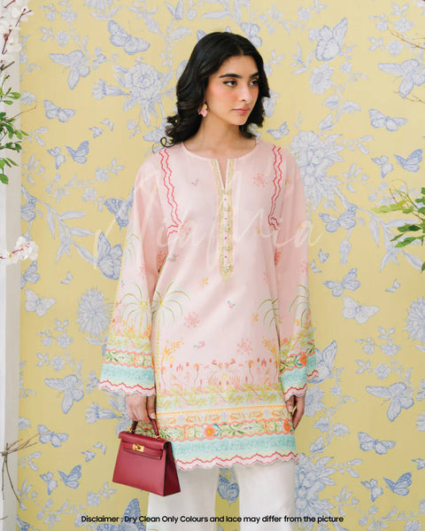 🌷 Zarqaa Grace – 2 Piece Kurti Set