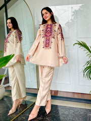 🌼 Mehr-e-Nazuk – 2 Piece Kurti Set 💫