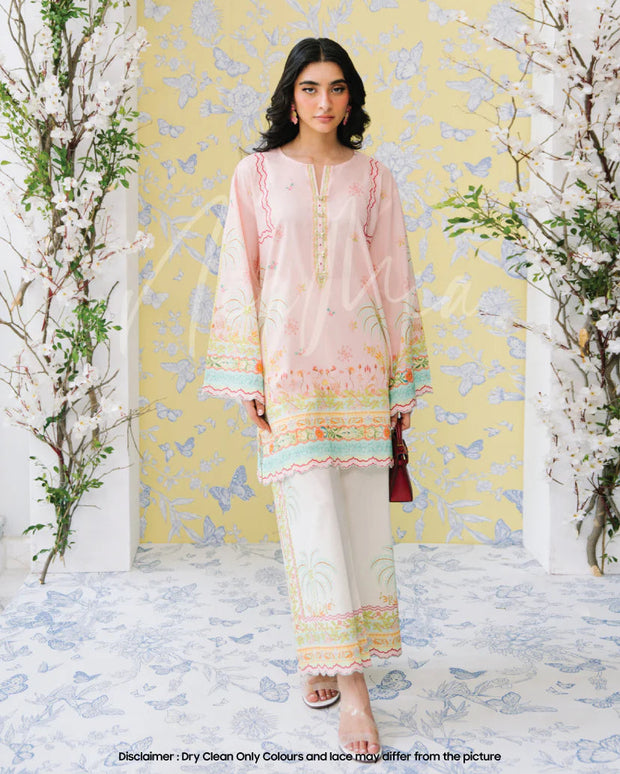 🌷 Zarqaa Grace – 2 Piece Kurti Set