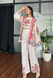 Nooré Haya – 3 Pc Co-ord Set 🌸