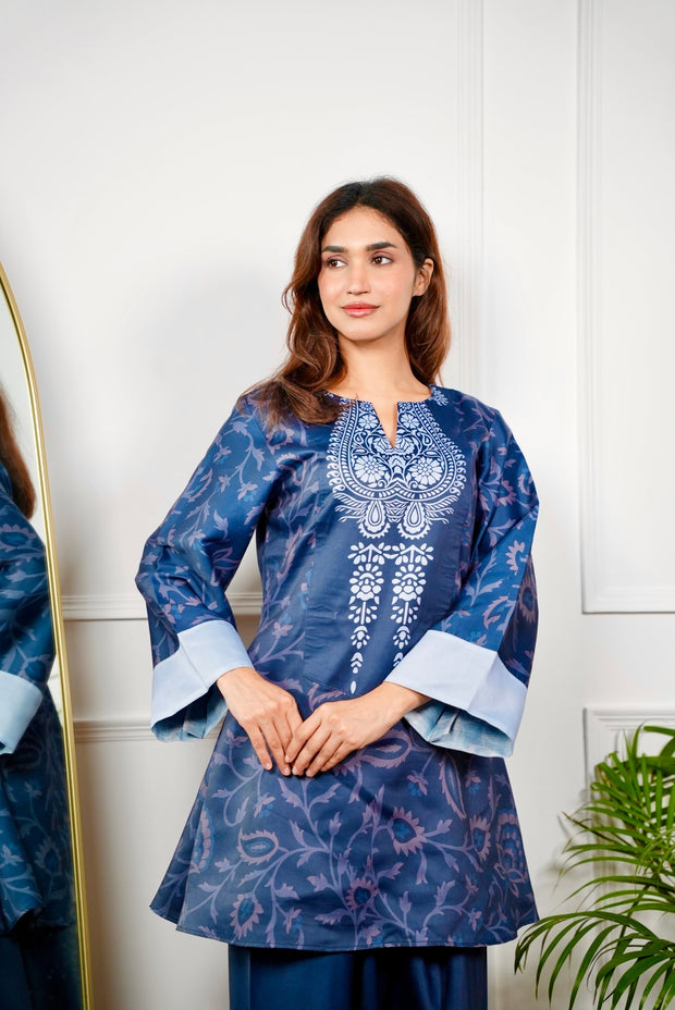 🌷 Zeenat – 2 Piece Kurti Set