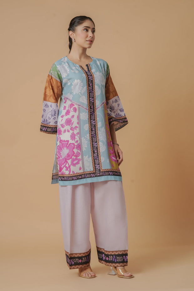 🌹 Savera – 2 Piece Kurti Set