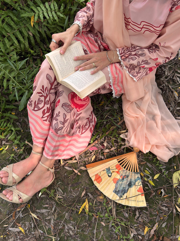 🪷 Noorpari – 2 Piece Kurti Set