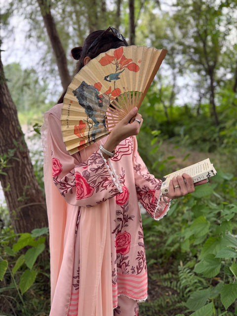 🪷 Noorpari – 2 Piece Kurti Set