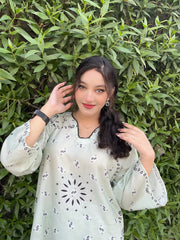 🌺 Laila Rose – 2 Piece Kurti Set (Copy)