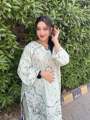 🌺 Laila Rose – 2 Piece Kurti Set (Copy)