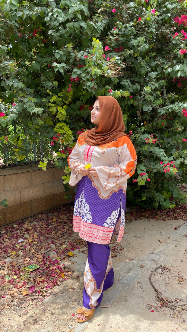 ✨ Mehrunisa – 2 Piece Kurti Set