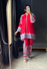 Husn-e-Khaas 💃✨ 2 Pcs Kurti Set
