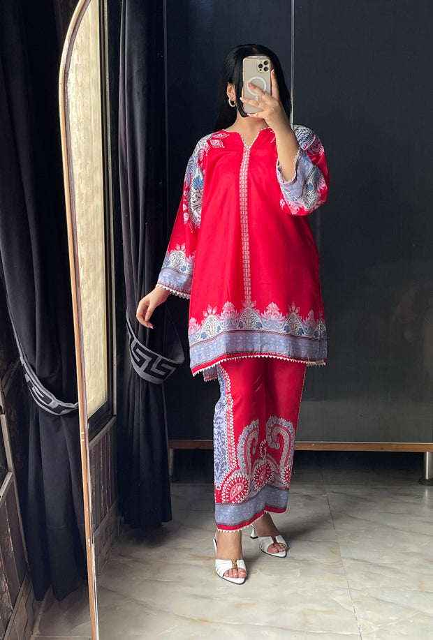 Husn-e-Khaas 💃✨ 2 Pcs Kurti Set