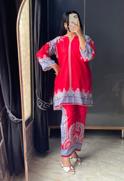 Husn-e-Khaas 💃✨ 2 Pcs Kurti Set