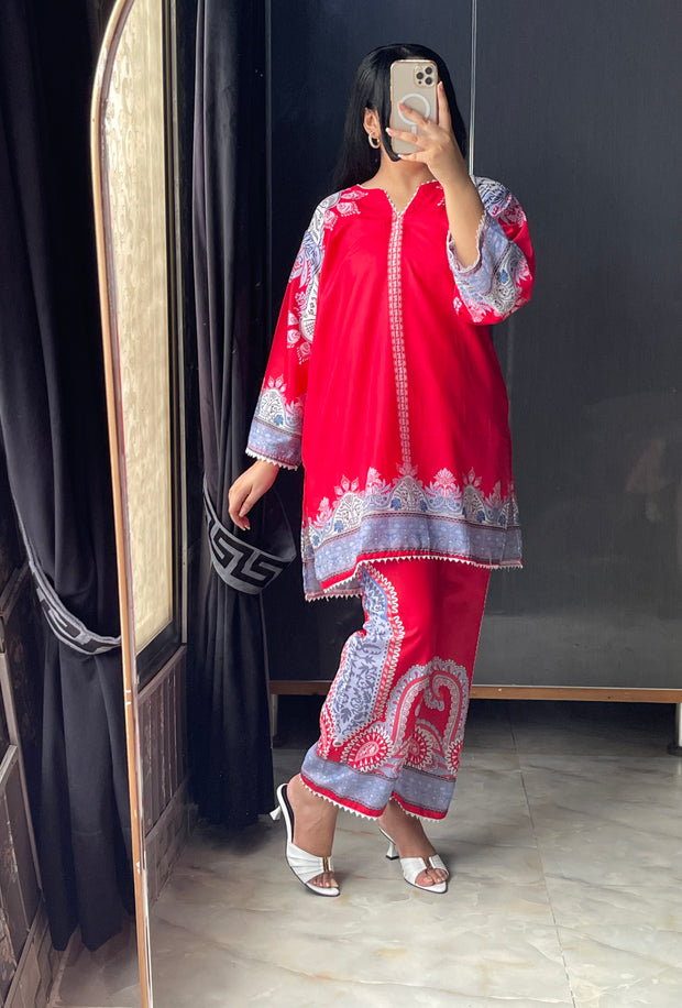 Husn-e-Khaas 💃✨ 2 Pcs Kurti Set