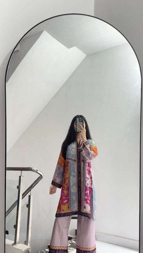 🌹 Savera – 2 Piece Kurti Set