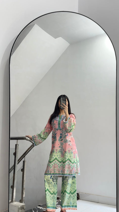 🌼 Chameli Fit | 2Pc Kurti Set