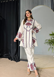 Rangrez 🌸 Floral 2-Piece Kurta Set