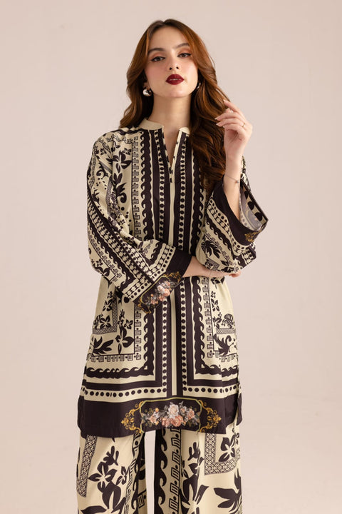 🌟 Naqsh-e-Hayat 🖤 2-Piece Kurti Set 🌟